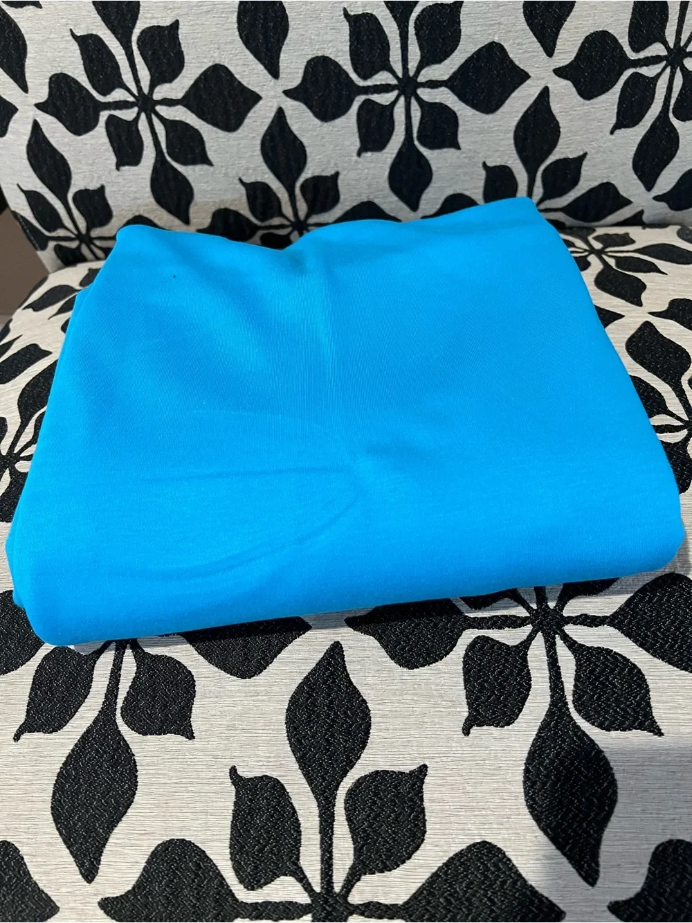 Fabric Sewing Jersey Knit in Turqouise Aqua Blue 2 Yards